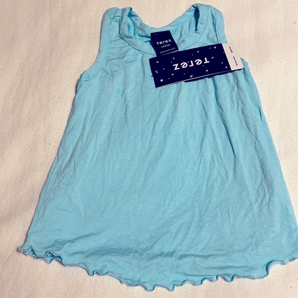 Terez Other - TEREZ NWT girls aqua tank top size LARGE